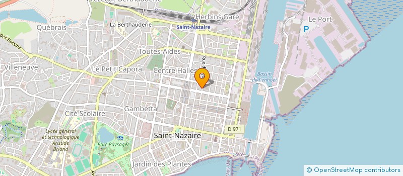 localisation de l'entreprise CLASS PIZZA  SAINT-NAZAIRE