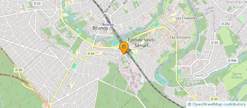 localisation de l'entreprise CLASS TOITURE à EPINAY-SOUS-SENART