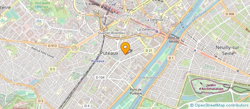 localisation de l'entreprise CLASS'TRANSPORT à PUTEAUX
