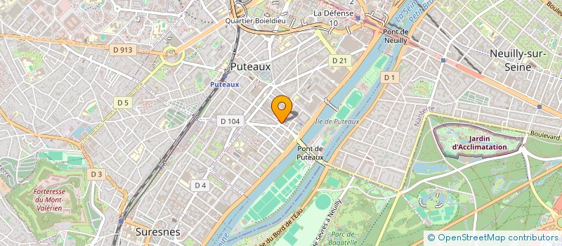 localisation de l'entreprise CLASS VOYAGES à PUTEAUX