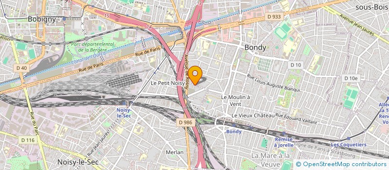 localisation de l'entreprise CLASS VTC à NOISY-LE-SEC