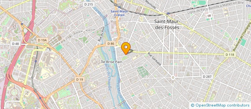 localisation de l'entreprise CLASSAFFAIRES PME SAS à SAINT-MAUR-DES-FOSSES