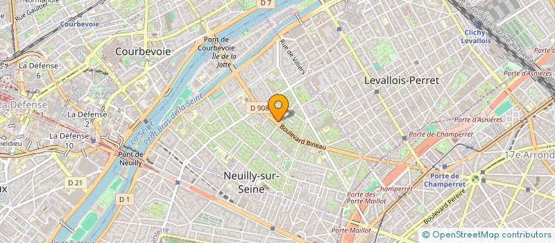 localisation de l'entreprise CLASSCLEANER à NEUILLY-SUR-SEINE