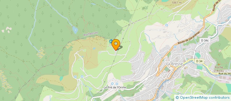 localisation de l'entreprise CLASSE 2028 LA BRESSE  LA BRESSE