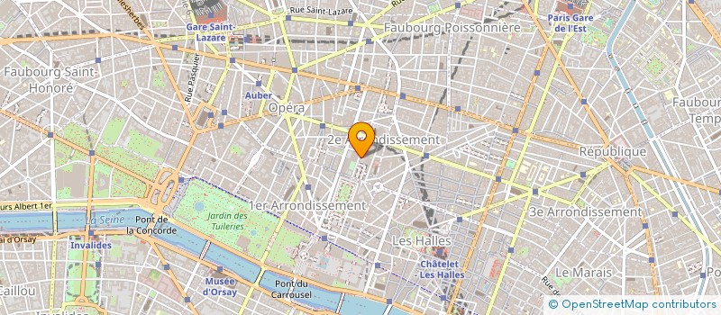 localisation de l'entreprise CLASSE AFFAIRE PARIS à PARIS
