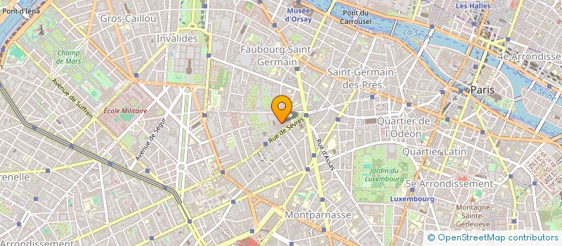 localisation de l'entreprise CLASSE AFFAIRES ISEP ESLSCA  PARIS