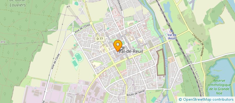 localisation de l'entreprise CLASSE BED  VAL-DE-REUIL