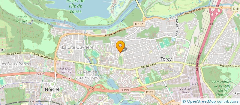 localisation de l'entreprise CLASSE BONBONS  TORCY