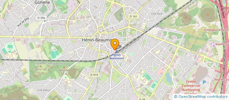 localisation de l'entreprise CLASSE DALLE à HENIN-BEAUMONT