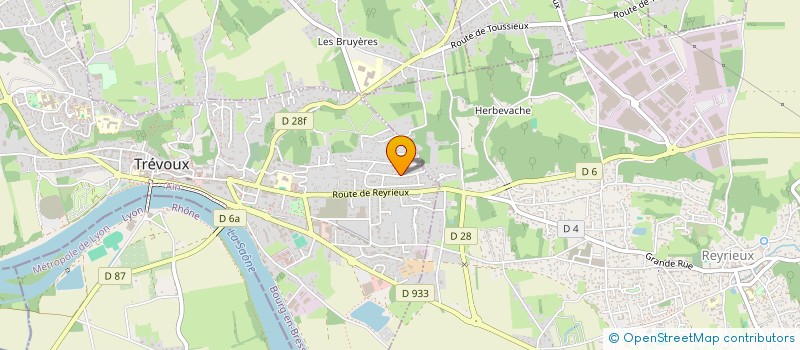 localisation de l'entreprise CLASSE EN 1 DES CONSCRITS DE TREVOUX à TREVOUX