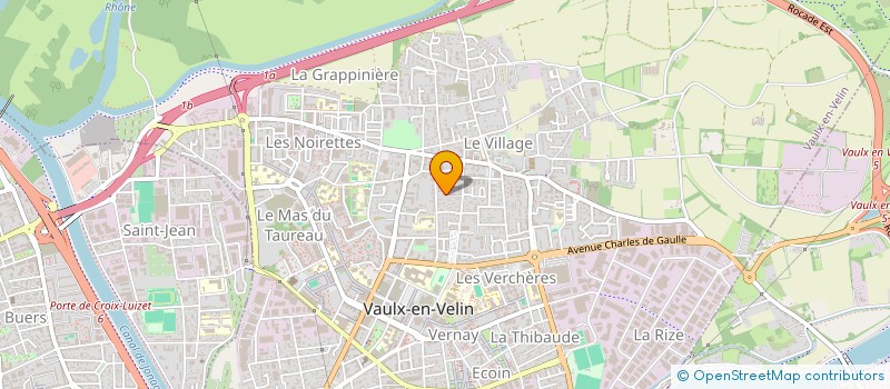 localisation de l'entreprise CLASSE EN 4 DE VAULX EN VELIN  VAULX-EN-VELIN