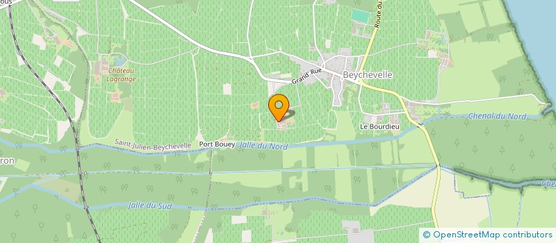 localisation de l'entreprise CLASSE ET CRUS  SAINT-JULIEN-BEYCHEVELLE