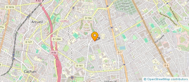 localisation de l'entreprise CLASSE ETOILE TRANSPORTS à VILLEJUIF