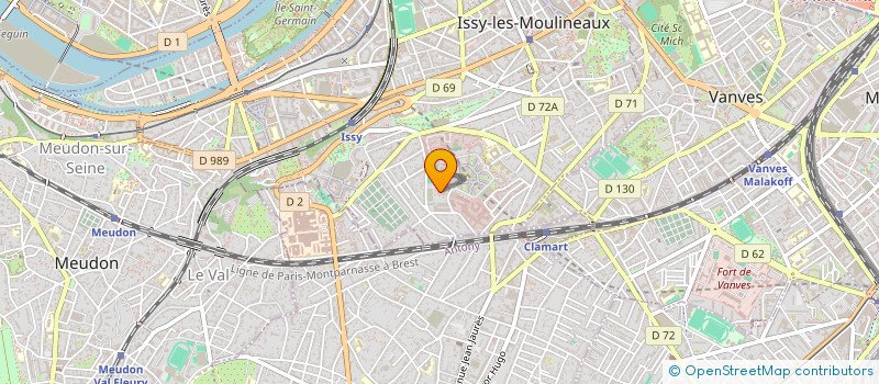 localisation de l'entreprise CLASSE J 1 à ISSY-LES-MOULINEAUX