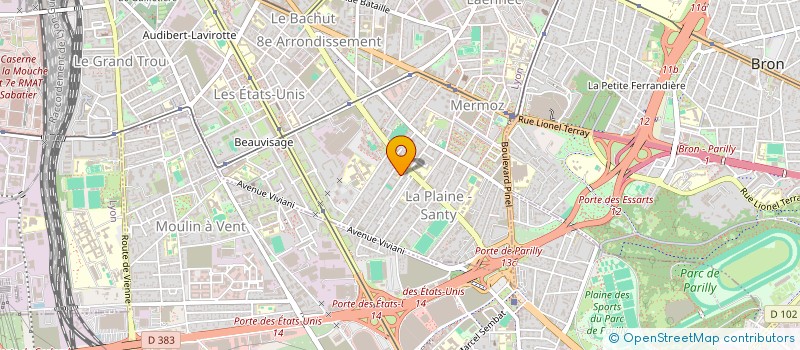 localisation de l'entreprise CLASSE-MUSEE DE LA PLAINE  LYON