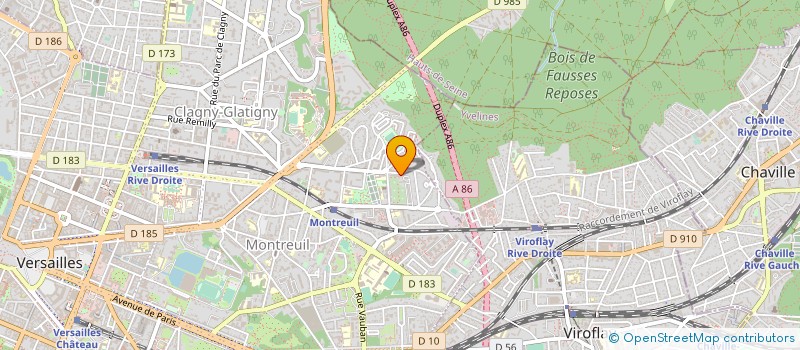localisation de l'entreprise CLASSE PRENIUM à VERSAILLES