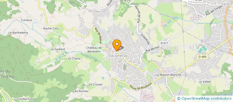 localisation de l'entreprise CLASSES EN 4 DE VAUGNERAY à VAUGNERAY