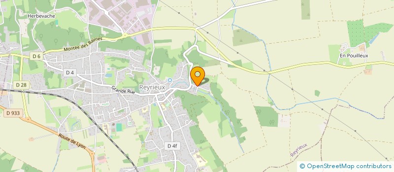 localisation de l'entreprise CLASSES EN 8 DE REYRIEUX à REYRIEUX