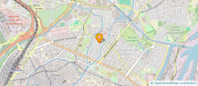 localisation de l'entreprise CLASSETOILES  STRASBOURG