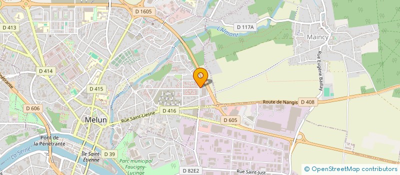 localisation de l'entreprise CLASSI COIFF 2 à MELUN