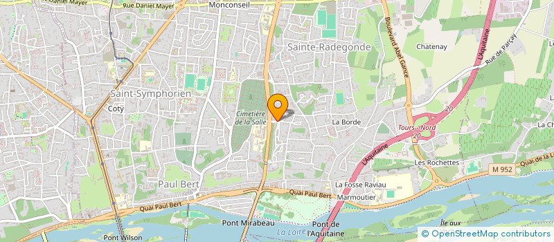 localisation de l'entreprise CLASSI DEN 37 à TOURS