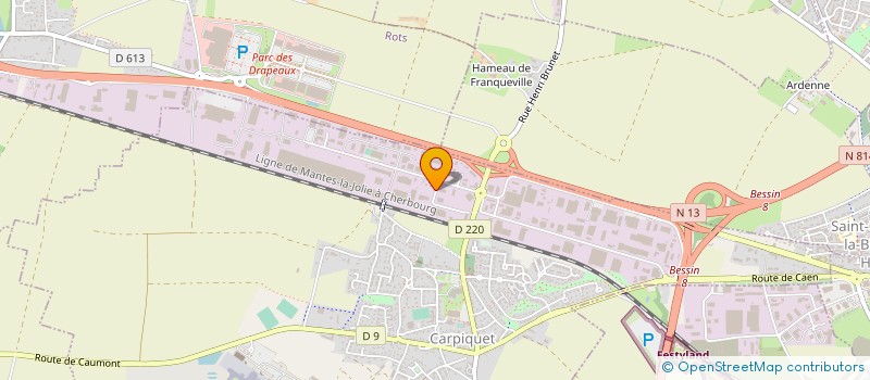 localisation de l'entreprise CLASSIC AUTO à CARPIQUET