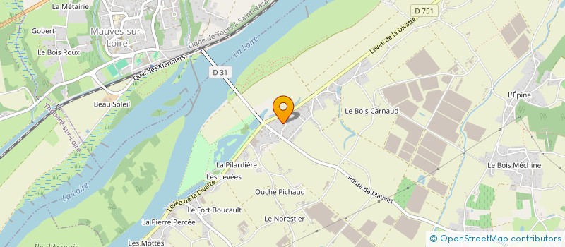 localisation de l'entreprise CLASSIC AUTO 44 à DIVATTE-SUR-LOIRE