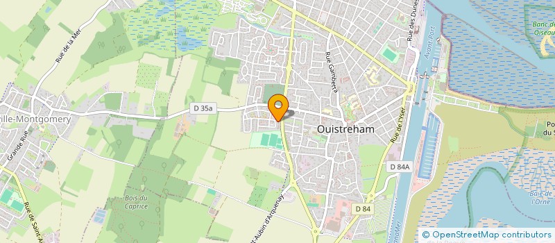 localisation de l'entreprise CLASSIC CAR VO  OUISTREHAM