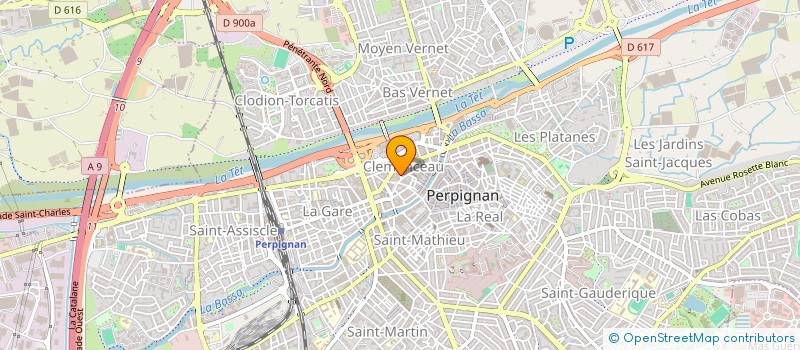 localisation de l'entreprise CLASSIC CORNER  PERPIGNAN