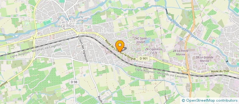 localisation de l'entreprise CLASSIC DESIGNS BY JEAN-NOEL  LE THOR