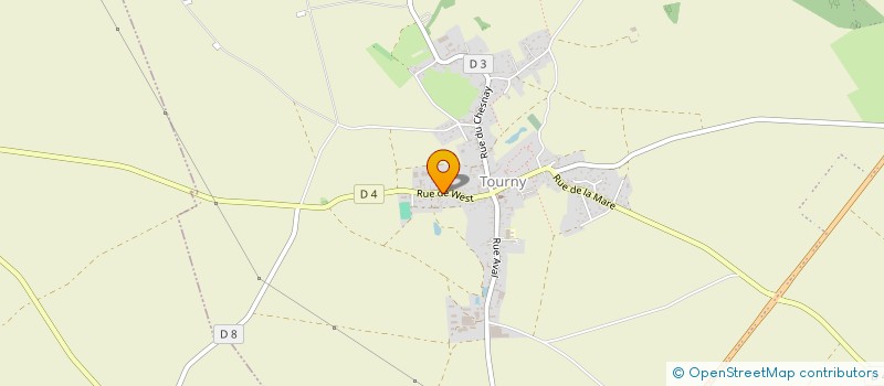 localisation de l'entreprise CLASSIC DRIVE - GARAGE DE TOURNY  VEXIN-SUR-EPTE