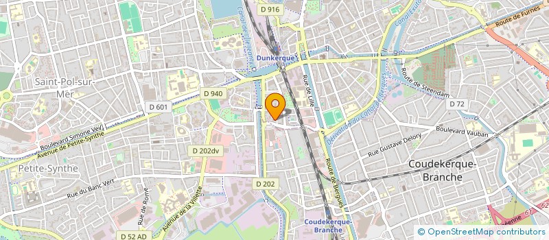 localisation de l'entreprise CLASSIC FITNESS à DUNKERQUE