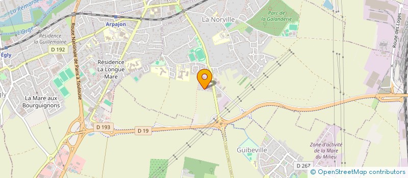 localisation de l'entreprise CLASSIC GARAGE  LA NORVILLE