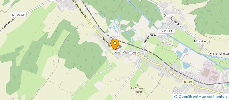 localisation de l'entreprise CLASSIC MAGIC NIGHT  BOUIN-PLUMOISON