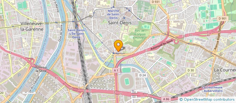 localisation de l'entreprise CLASSIC SPORT à SAINT-DENIS