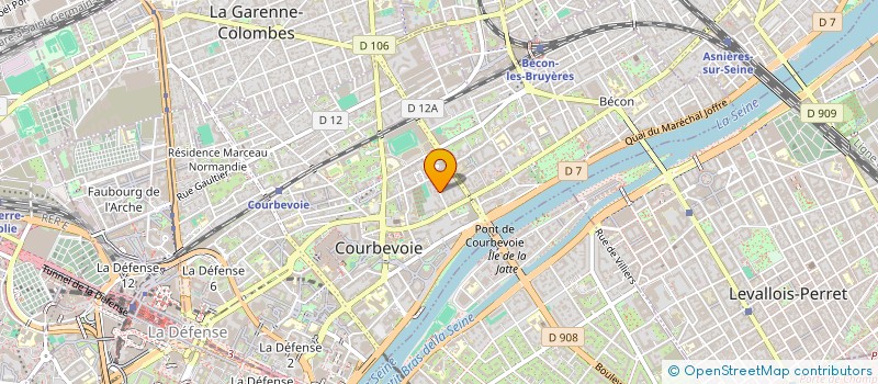 localisation de l'entreprise CLASSIC SPORT LEICHT à COURBEVOIE