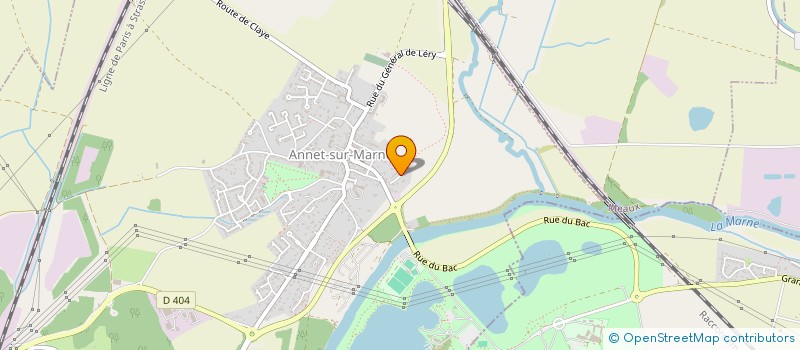 localisation de l'entreprise CLASSIC & URBAN DANCE  ANNET-SUR-MARNE