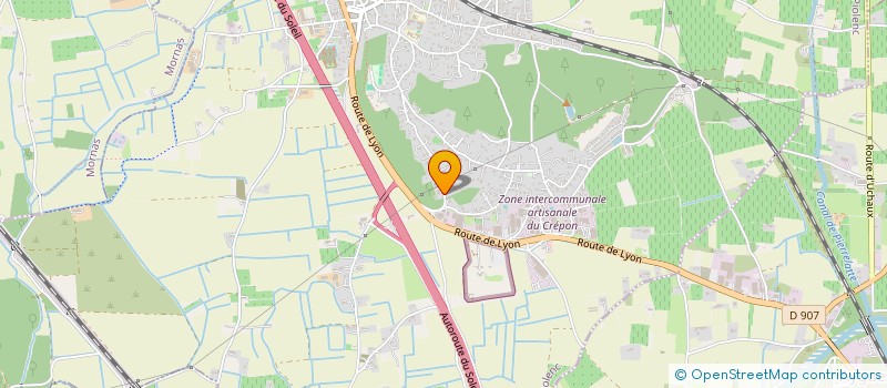 localisation de l'entreprise CLASSIC WORKSHOP  PIOLENC