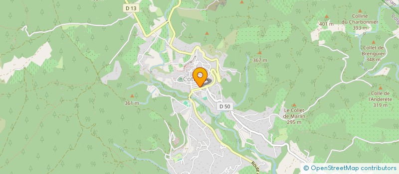 localisation de l'entreprise CLASSICAR  CARCES