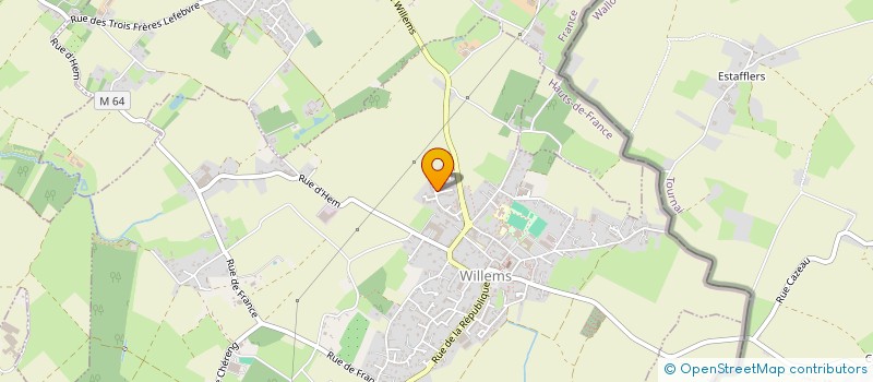 localisation de l'entreprise CLASSICCONSEIL à CAMPHIN-EN-PEVELE