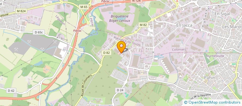 localisation de l'entreprise CLASSICO FOOT ACADEMIE  PLAISANCE-DU-TOUCH