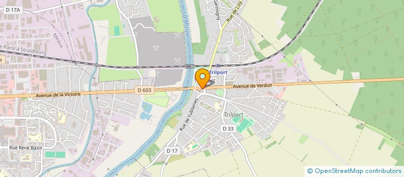 localisation de l'entreprise CLASSIE à TRILPORT