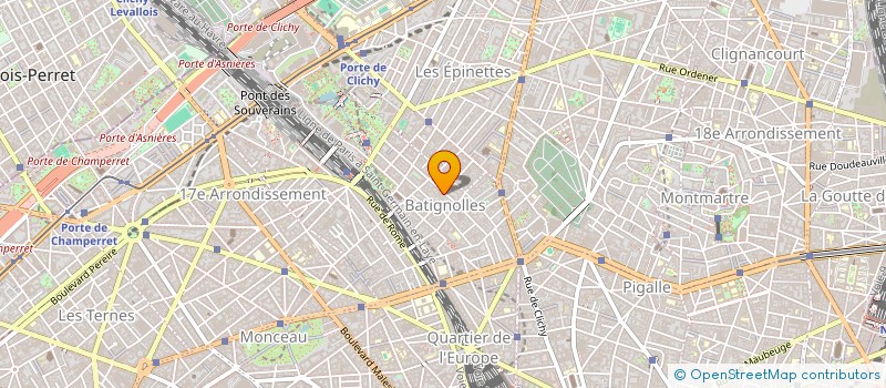 localisation de l'entreprise CLASSIQUE EN VOGUE  PARIS