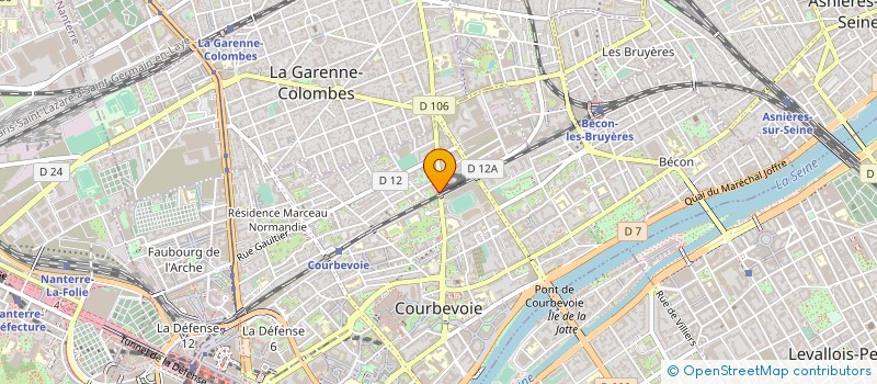 localisation de l'entreprise CLASSIQUE EUROPE CAR CIE à COURBEVOIE