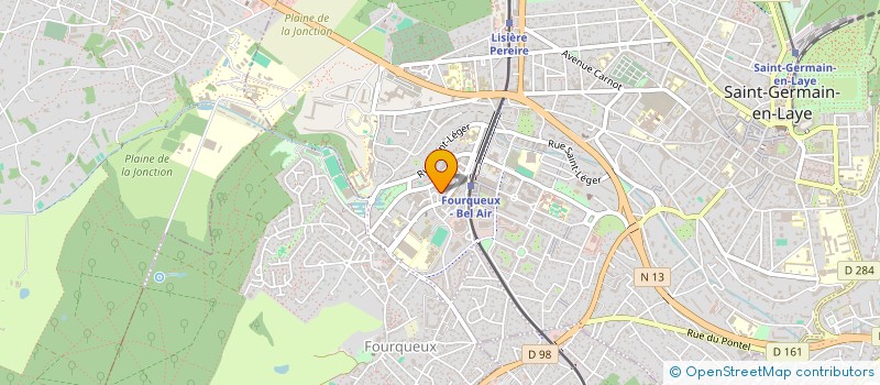 localisation de l'entreprise CLASSIR à SAINT-GERMAIN-EN-LAYE