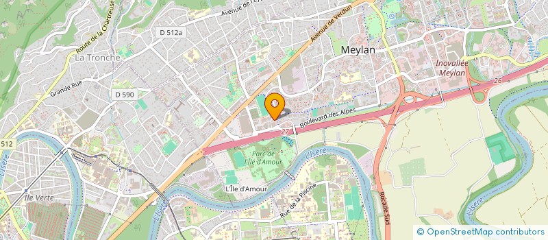 localisation de l'entreprise CLASSIST à MEYLAN