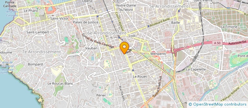 localisation de l'entreprise CLASSM à MARSEILLE