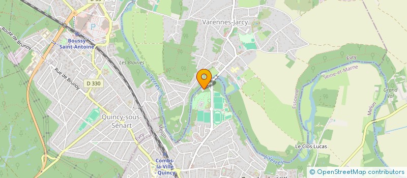 localisation de l'entreprise CLASSS AFFAIRE TRANSPORT SERVICES  COMBS-LA-VILLE