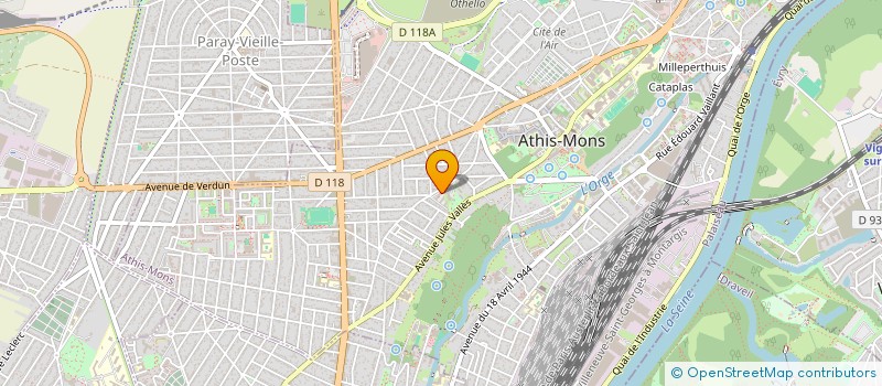 localisation de l'entreprise CLASSY WOMAN  ATHIS-MONS