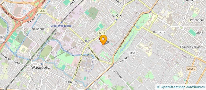 localisation de l'entreprise CLASTORE  CROIX